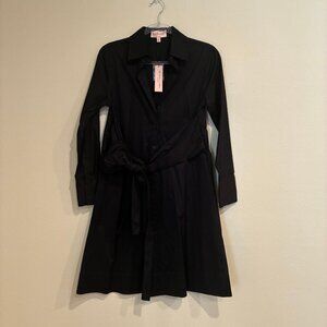 Chico's Black Shirt Dress